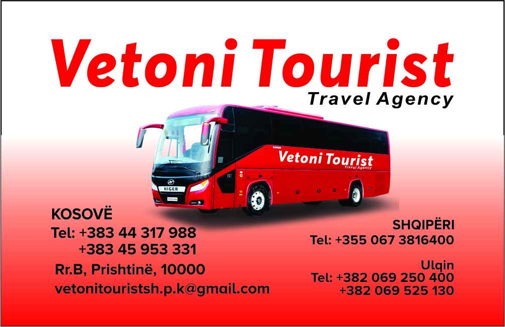Vetoni Tourist: Between Prishtina and Ulcinj