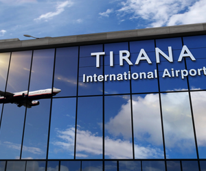 Prishtina to Tirana Airport Bus Route