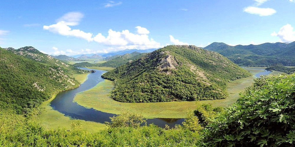 Pamje mahnitëse e gjelbërimit dhe natyrës së pasur të Shkodrës