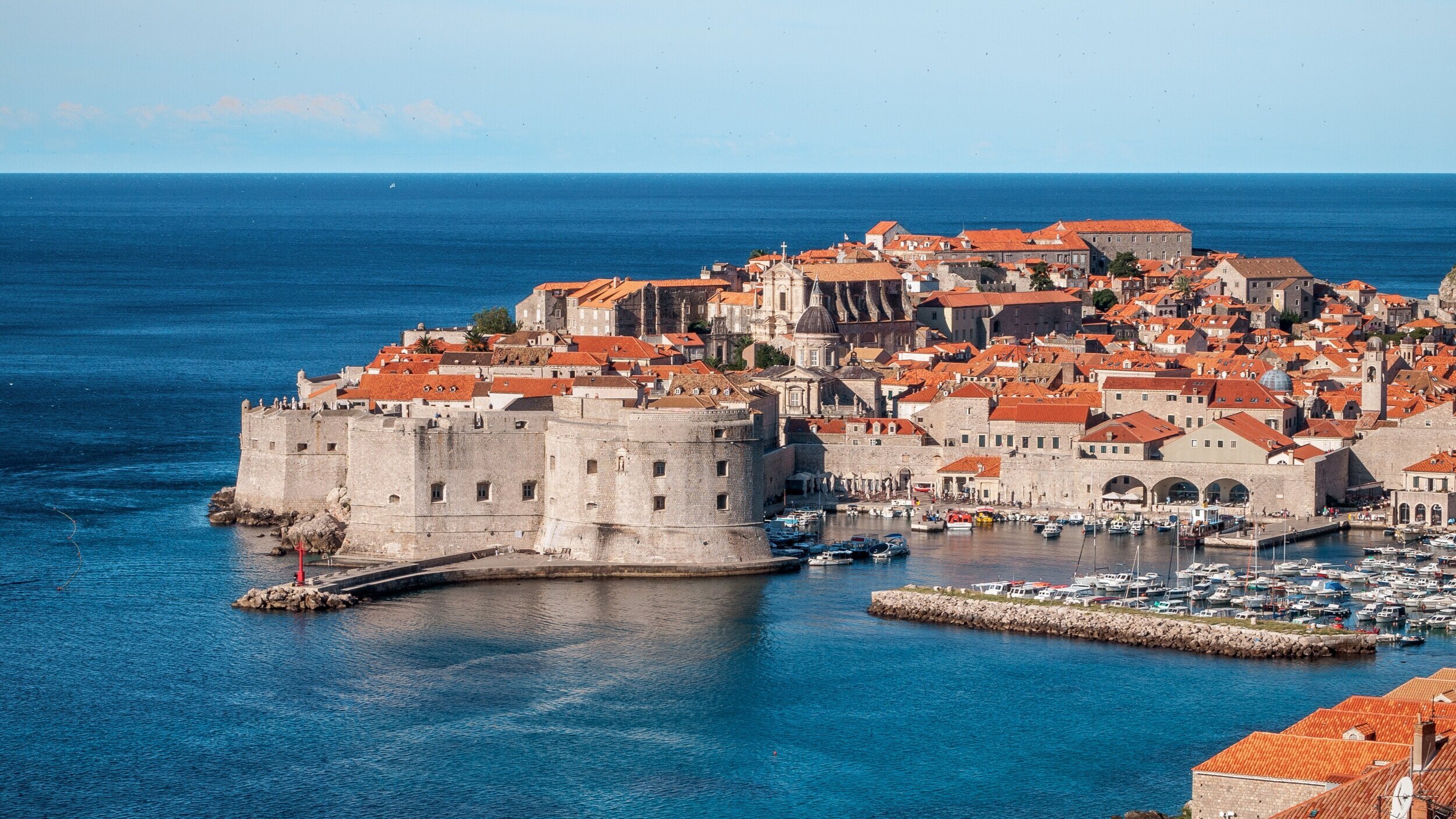 Qyteti i Vjetër i Dubrovnikut, i mbrojtur nga UNESCO