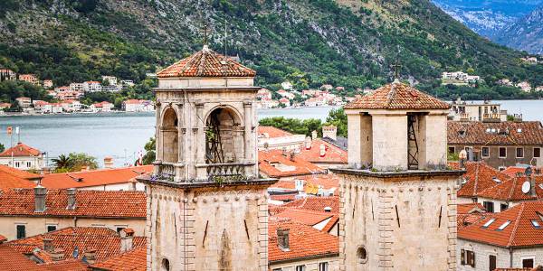 An iconic cathedral in the heart of Kotor’s Old Town, known for its twin bell towers and historic charm.