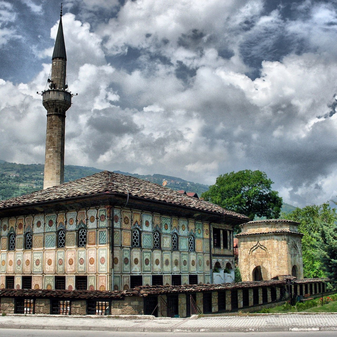 The Painted Mosque in Tetovo, an architectural masterpiece
