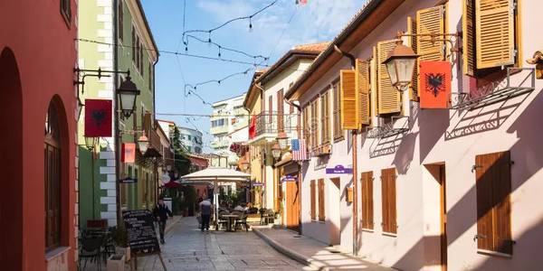 Një pamje e Qytetit të Vjetër të Vlorës.