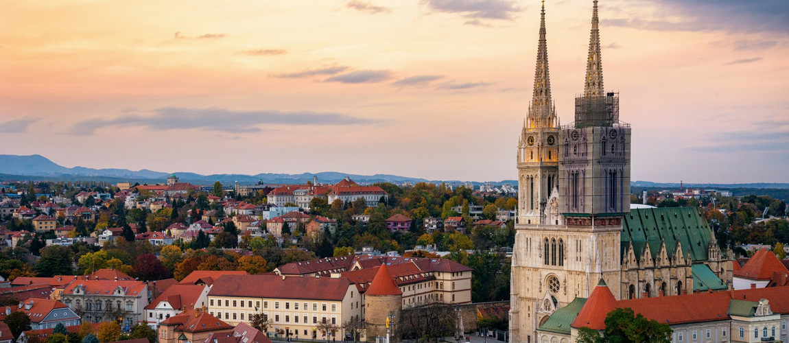 Zagreb’s famous cathedral